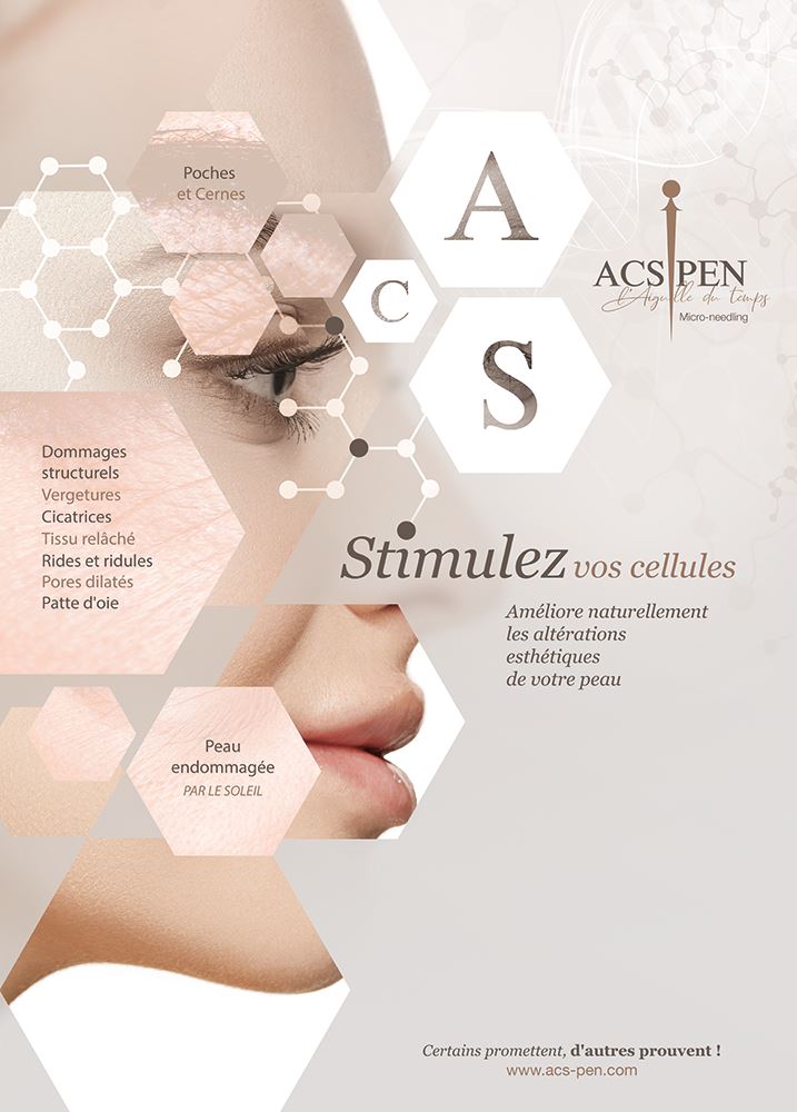 ACS Pen MICRONEEDLINGEsthéticienne et maquilleuse professionnelle beauté domicile Stimulation Cellulaire Avancée 44000