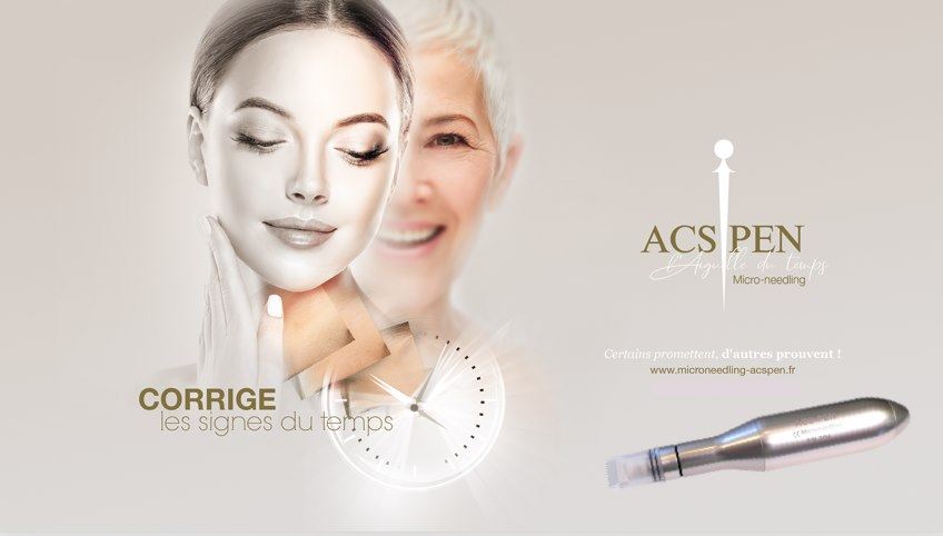 ACS Pen MICRONEEDLINGEsthéticienne et maquilleuse professionnelle beauté domicile Stimulation Cellulaire Avancée. 44100 nantes